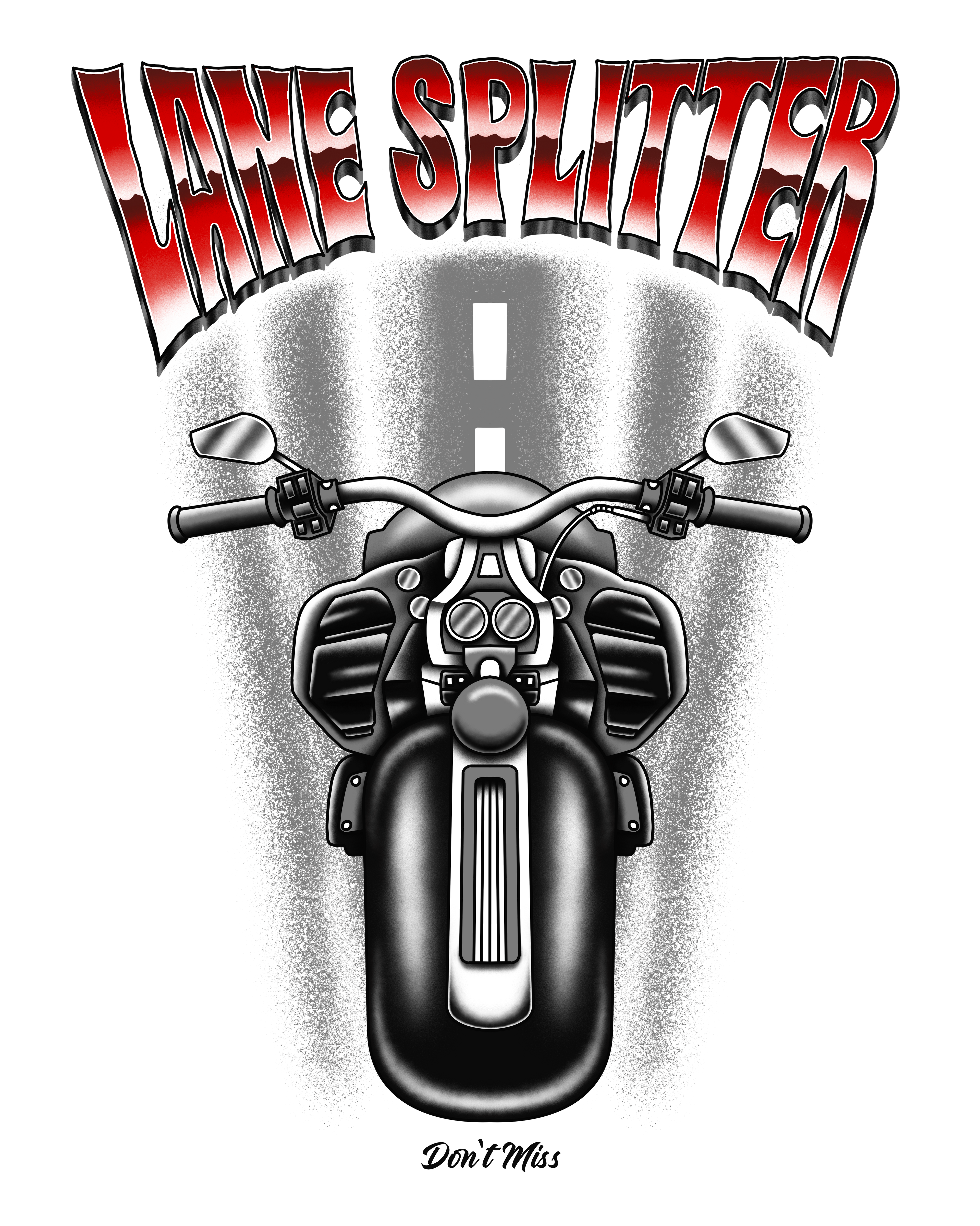 Lane Splitter Tee